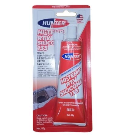 Hunter DIY 133 Hi-Temp Silicone Sealant (Red)
