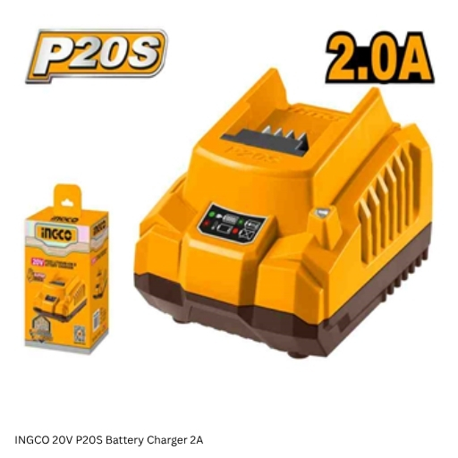 INGCO 20V P20S Battery Charger 2A