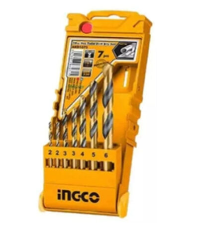 48 INGCO 7pcs HSS Drill Bit Set SIze 2