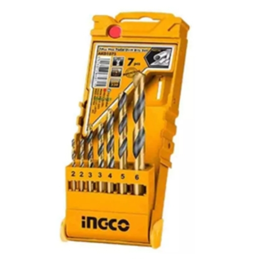 48 INGCO 7pcs HSS Drill Bit Set SIze 2