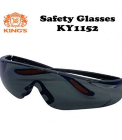 Lightweight safety eyewear with tinted lenses; scratch‑resistant and comfortable for all‑day protection.