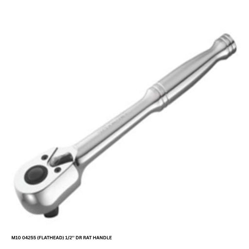 M10 04255 (FLATHEAD) 1/2'' DR RAT HANDLE