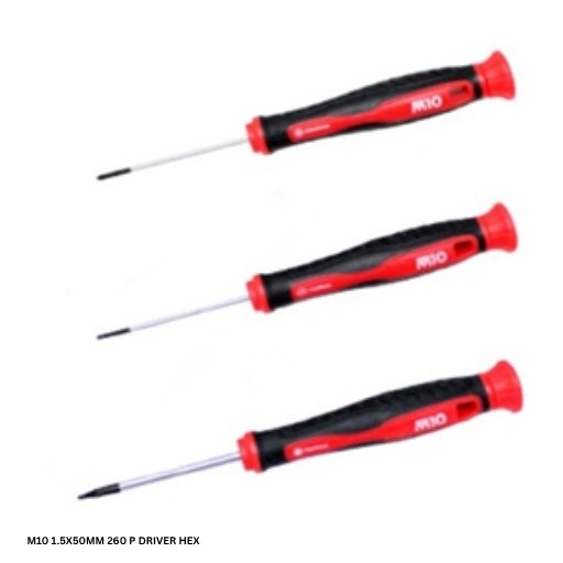 M10 2.5X50MM 260 P DRIVER HEX