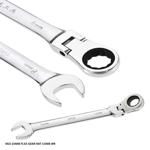 M10 10MM FLEX GEAR RAT COMB WR
