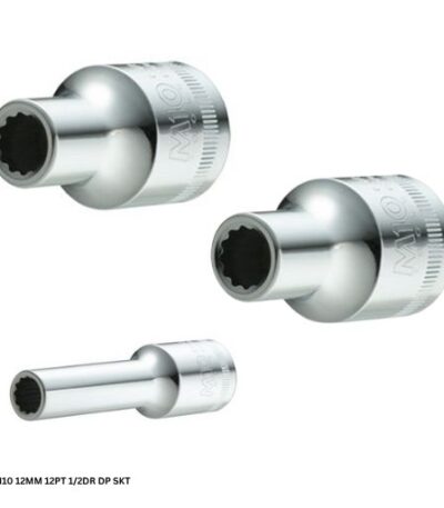 M10 12MM 12PT 1/2DR DP SKT