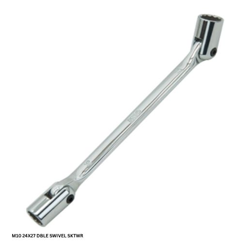 M10 24X27 DBLE SWIVEL SKTWR