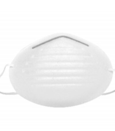 Lightweight paper dust mask — basic protection for sanding